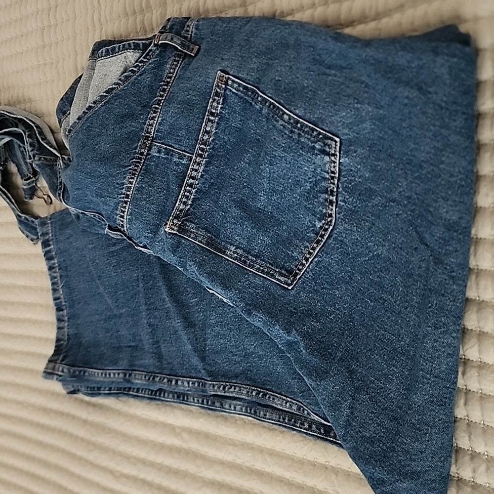 We The Free Indigo Denim Overalls. Free PEOPLE